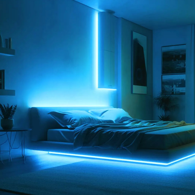 Bande SmartLED Ksix BXLED03 5m RGB Blanc En Tunisie