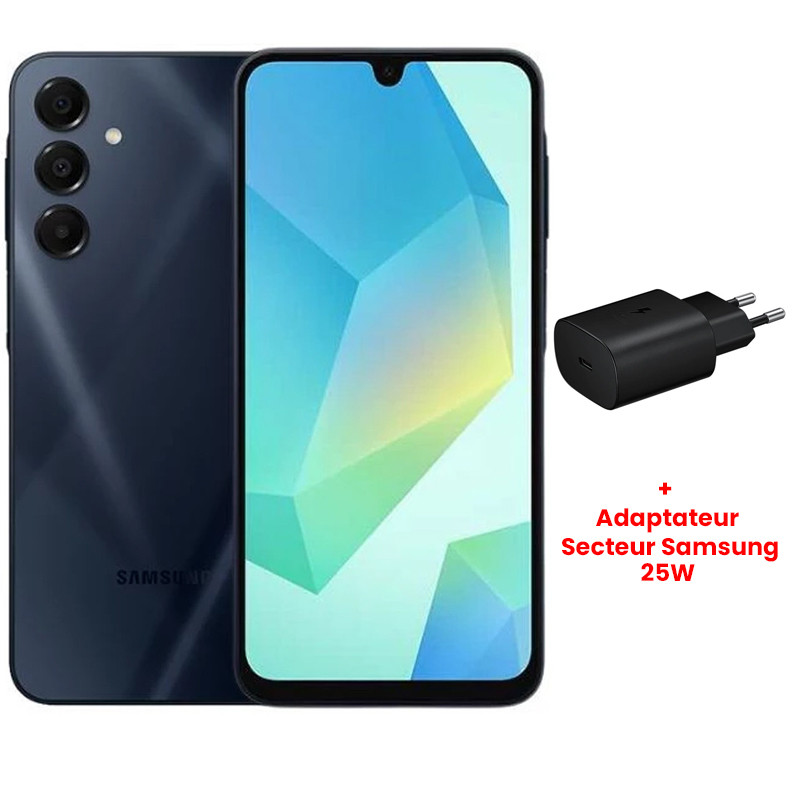 Smartphone Samsung Galaxy A16 6Go 128Go Noir