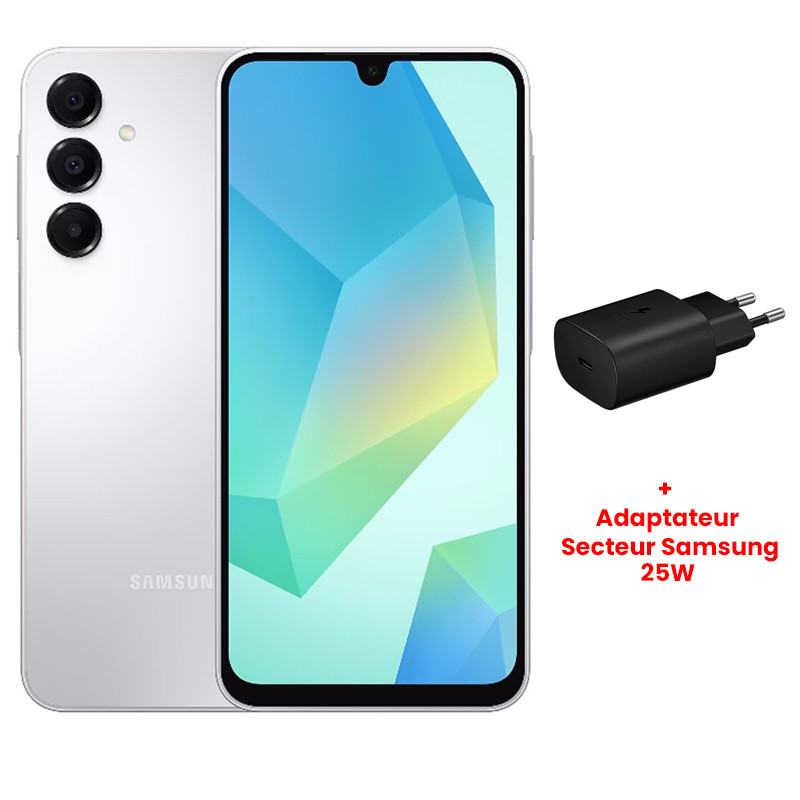 Smartphone Samsung Galaxy A16 6Go 128Go Gris