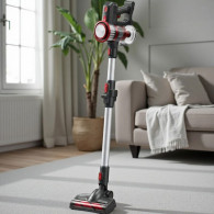 Aspirateur Balai Sans Fil Florence HJC-2208 150W Rouge en Tunisie