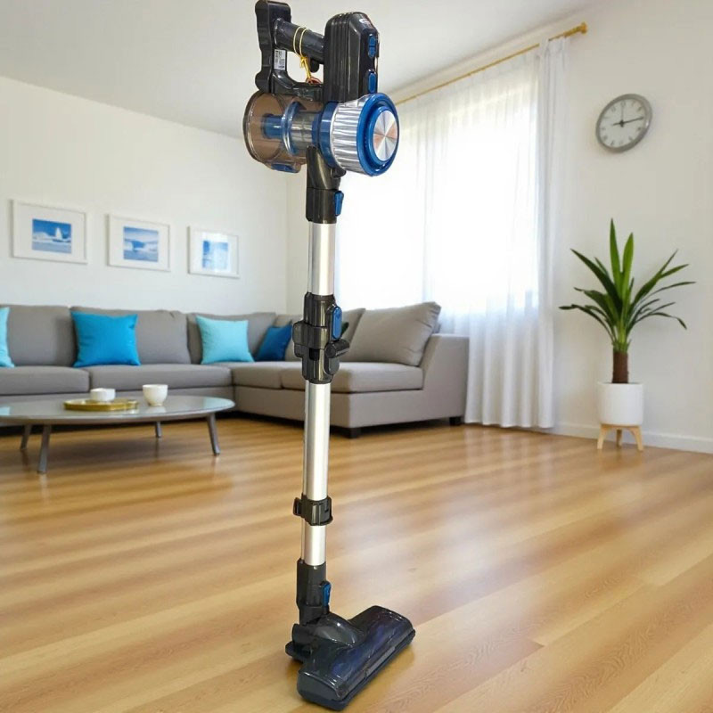 Aspirateur Balai Sans Fil Florence HJC-2208 150W Bleu en Tunisie