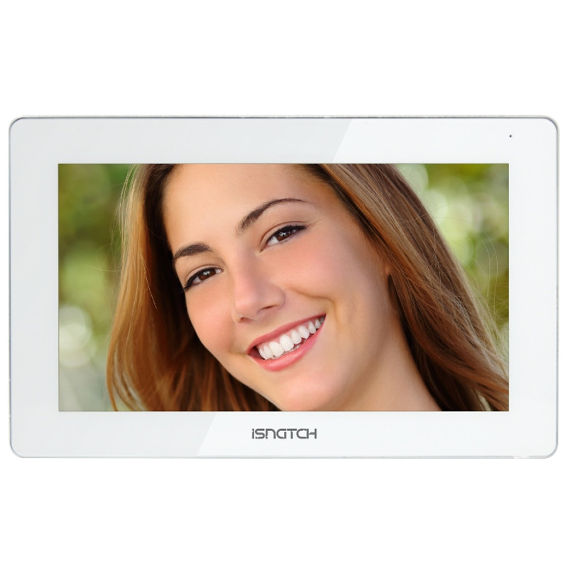 Kit d'Interphone Vidéo Intelligent Isnatch HeyVideoDoor Noir