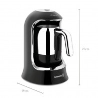 Cafetière Turque KorKmaz NOIR & CHROME (A860-07) en Tunisie