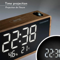 Radio & Réveil Avec Projection Thomson CP202T Bois en Tunisie
