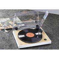 Platine Vinyle Thomson TT301 Blanc & Bois
