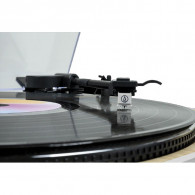 Platine Vinyle Thomson TT301 Blanc & Bois