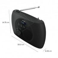 Radio Numérique Thomson RT350DAB Noir EN Tunisie