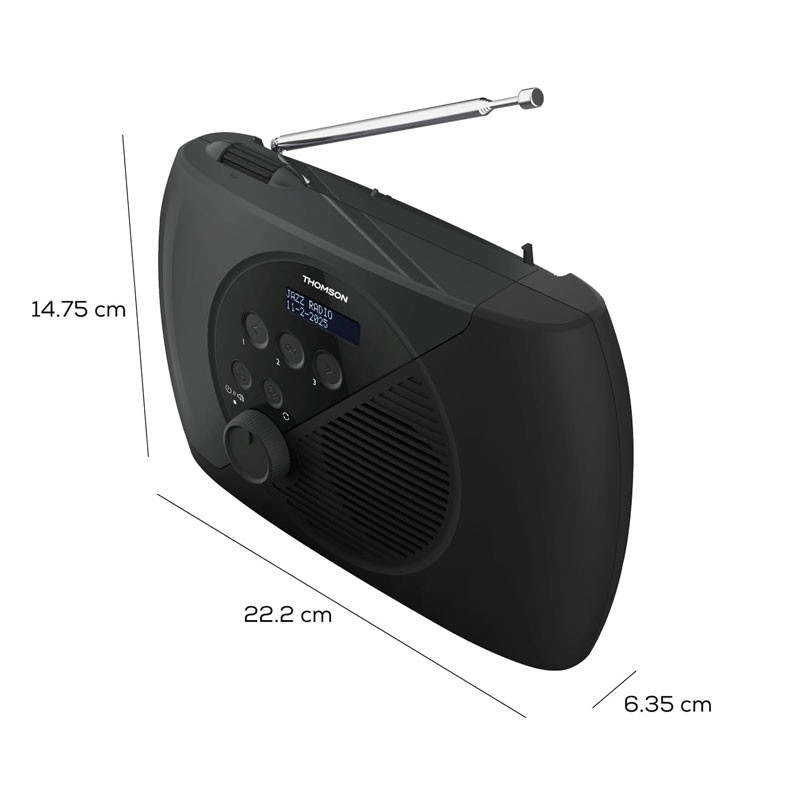 Radio Numérique Thomson RT350DAB Noir EN Tunisie