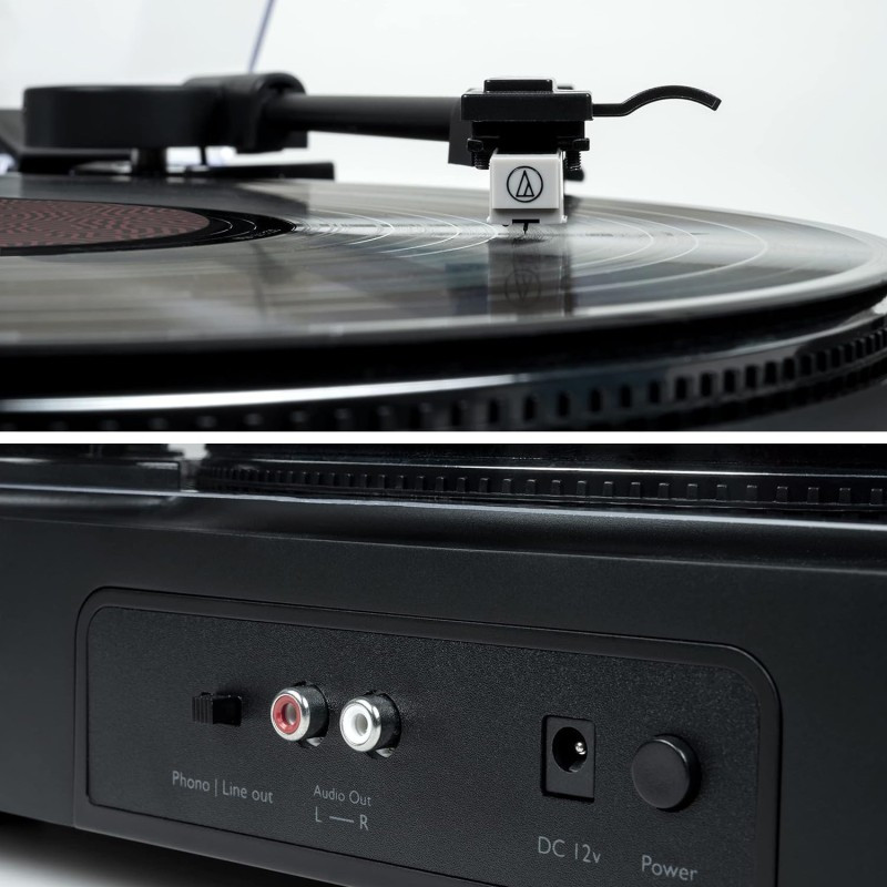 Platine Vinyle Thomson TT350 Noir & Bois en Tunisie