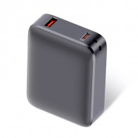 Power Bank Ksix 22.5W 10 000 mAh Gris En Tunisie