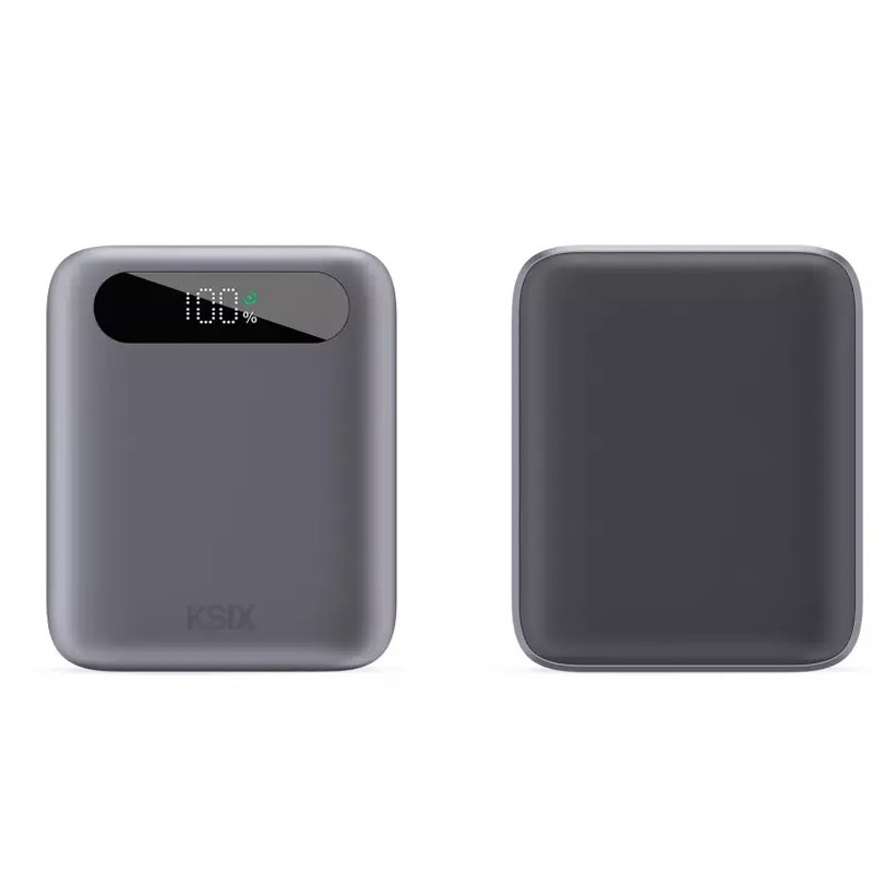 Power Bank Ksix 22.5W 10 000 mAh Gris En Tunisie