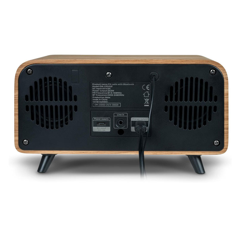 Radio & Réveil Thomson Cosy Avec Haut Parleur Bois en Tunisie