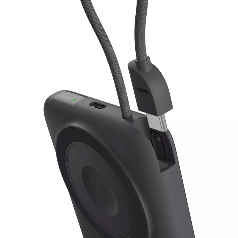 Power Bank Magnétique Ksix 22.5W 10 000 mAh Gris En Tunisie