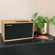 Haut Parleur Bluetooth Thomson WS302 Bois en Tunisie