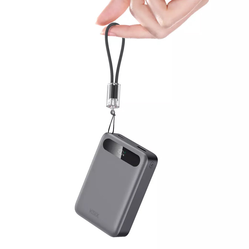 Power Bank Ksix 22.5W 20 000 mAh Gris En Tunisie