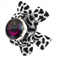 Montre Connectée Forever Lucca SB-370 Rose Gold + Bracelet Vache