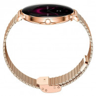 Montre Connectée Forever Lucca SB-370 Rose Gold + Bracelet Patchwork en Tunisie