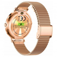 Montre Connectée Forever Lucca SB-370 Rose Gold + Bracelet Léopard en Tunisie
