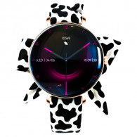 Montre Connectée Forever Lucca SB-370 Rose Gold + Bracelet Patchwork en Tunisie