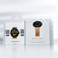 Montre Connectée Forever Lucca SB-370 Rose Gold + Bracelet Patchwork en Tunisie