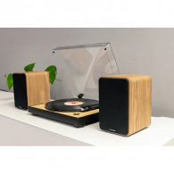 Ensemble 2 Enceintes Sans fil Thomson WS602DUO Bois en Tunisie