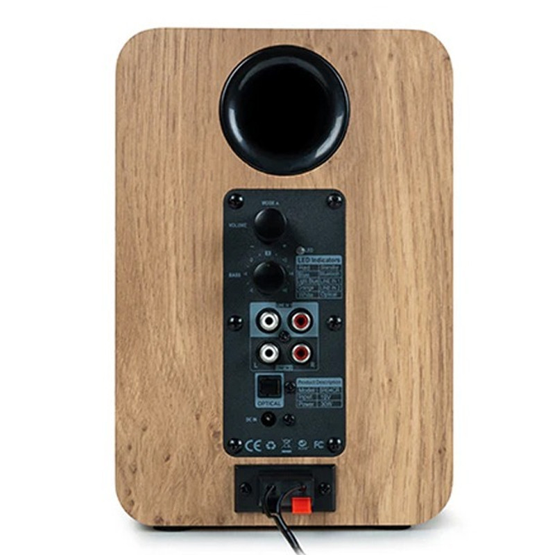 Ensemble 2 Enceintes Sans fil Thomson WS602DUO Bois en Tunisie