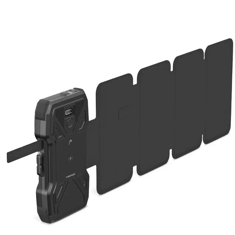 Power Bank Ksix Head Solaire 22.5W 10 000 mAh Noir En Tunisie