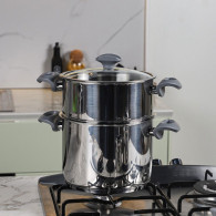 Batterie de Cuisine Falez 45 Pièces Inox en Tunisie