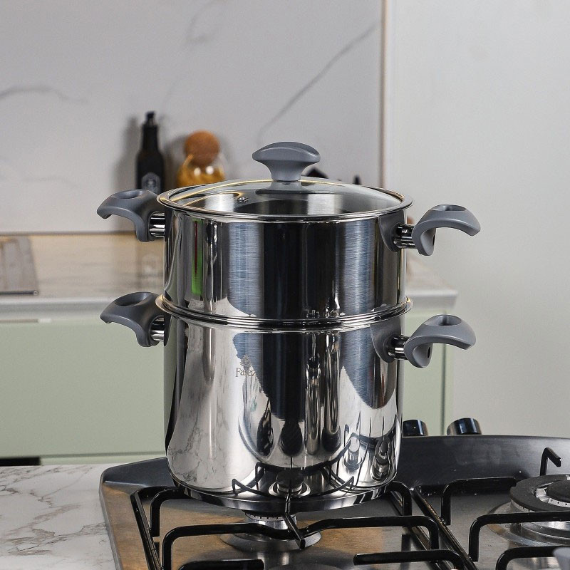 Batterie de Cuisine Falez 45 Pièces Inox en Tunisie