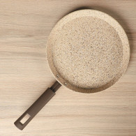 Batterie de Cuisine Falez 50 Pièces Granite Beige & Marron en Tunisie