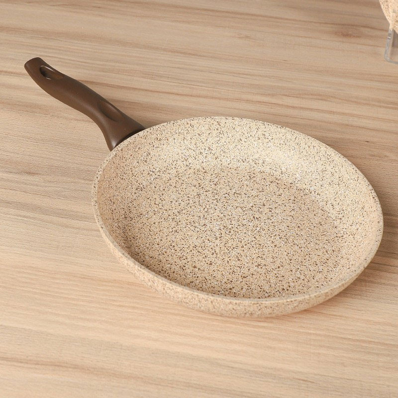 Batterie de Cuisine Falez 50 Pièces Granite Beige & Marron en Tunisie