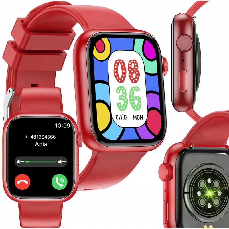 Montre Connectée Forever IGo Watch 3 JW-500 Rouge en Tunisie