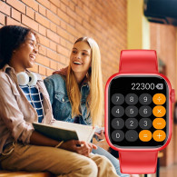 Montre Connectée Forever IGo Watch 3 JW-500 Rouge en Tunisie