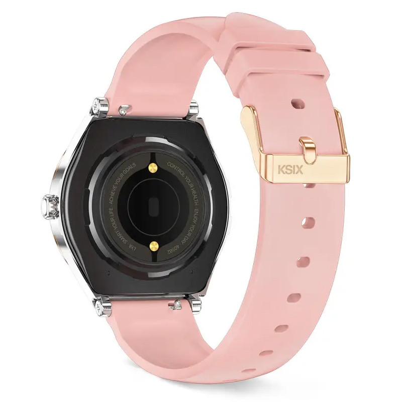 Montre Connectée Ksix Lya Silver + Bracelet Rose en Tunisie