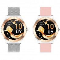 Montre Connectée Ksix Lya Silver + Bracelet Rose