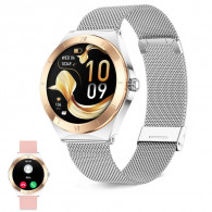 Montre Connectée Ksix Lya Silver + Bracelet Rose