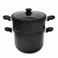 Couscoussier MCS 6 Litres Granite Noir en Tunisie