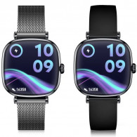 Montre Connectée Ksix Iria Noir + Bracelet Noir en Tunisie