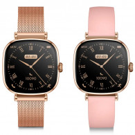 Montre Connectée Ksix Iria Rose Gold + Bracelet Rose en Tunisie
