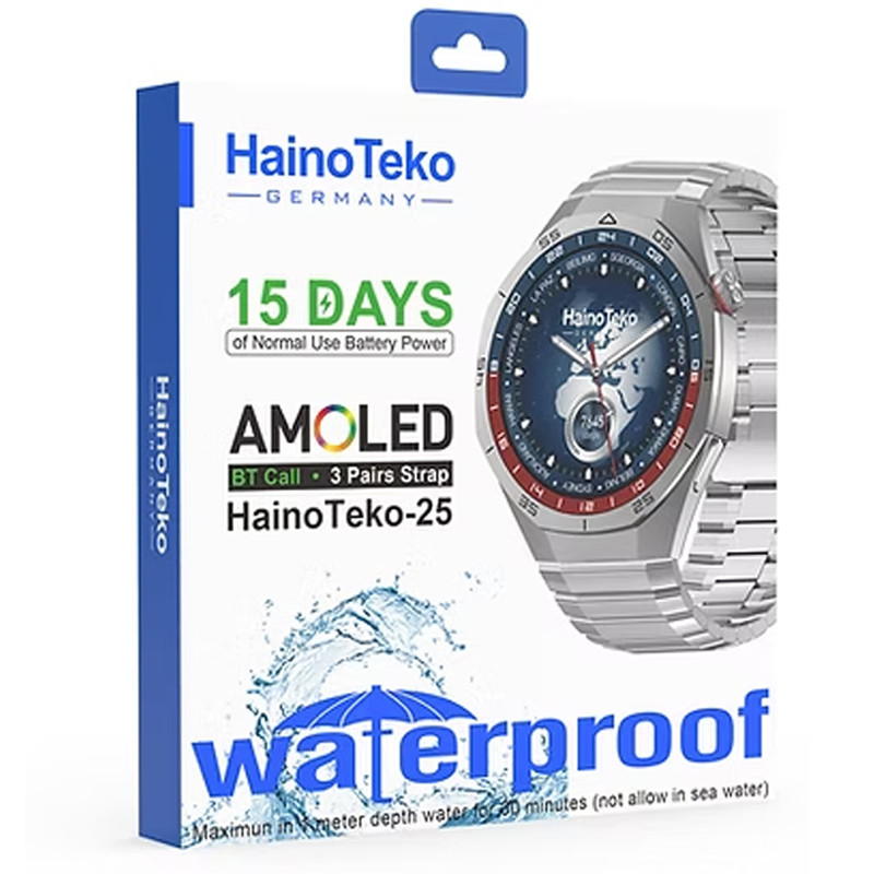 Montre Connectée Haino Teko HAINOTEKO-25 + 2 Ceintures En Tunisie