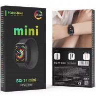 Montre Connectée Haino Teko SQ-17 Mini Noir + 2 Ceintures En Tunisie