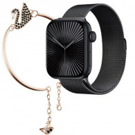 Montre Connectée Haino Teko SQ-16 Mini Noir + 2 Ceintures