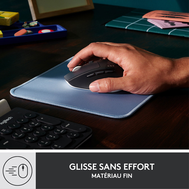 Tapis Souris Logitech Studio Series Bleu en Tunisie