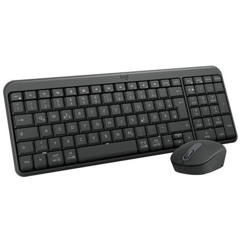 Pack Clavier et Souris Sans Fil Logitech MK250 Graphite  en Tunisie