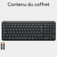 Clavier Sans Fil Logitech MK250 Graphite en Tunisie