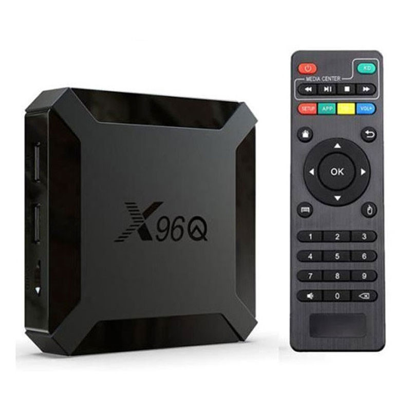 Box TV Android X96Q 2G 16G Noir en Tunisie