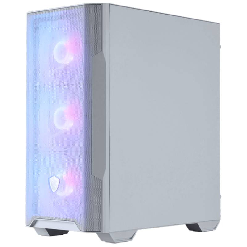 Boitier Gaming MSI MAG Forge M100R Micro ATX Blanc En Tunisie