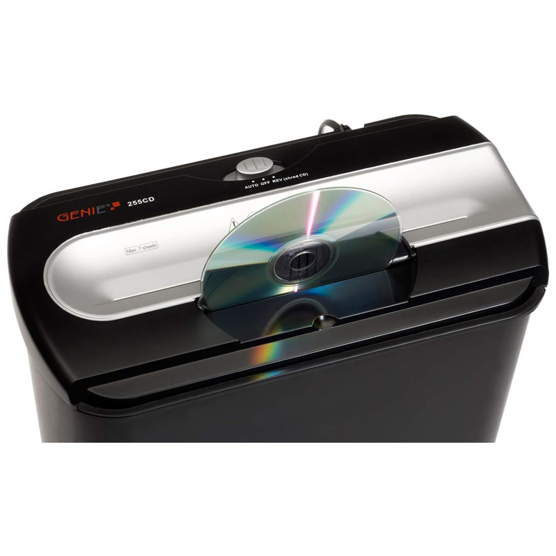 Destructeur De Documents  Genie 255CD Noir en Tunisie