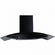 Hotte Décorative Montblanc HP90BL 90 cm Noir en Tunisie