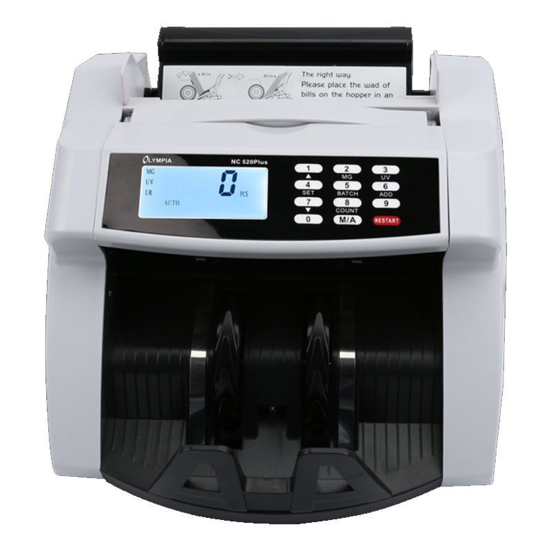 Compteuse de Billets Olympia NC 520 Plus Blanc En Tunisie